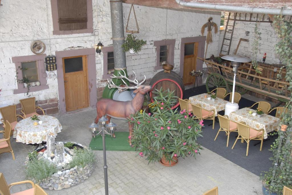 Gasthaus Zum Hirschen リングスハイム エクステリア 写真